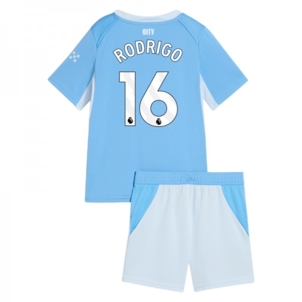 Detské Futbalový Dres Manchester City Domáci 2026/27 Rodri 16 Komplet 1 Detské Futbalový Dres Manchester City Domáci 2026/27 Rodri 16 Komplet
