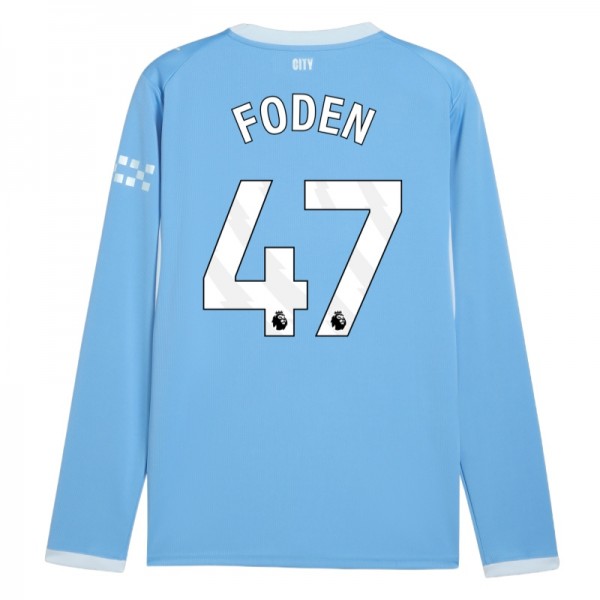 Manchester City Domáci Dres 2026/27 Phil Foden 47 Pánsky Dlhý Rukáv 1 Manchester City Domáci Dres 2026/27 Phil Foden 47 Pánsky Dlhý Rukáv