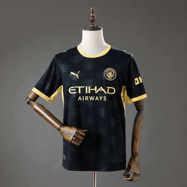 Pánsky Futbalový Dres Manchester City Preč 2026/27 Čierna/zlatá 1 Pánsky Futbalový Dres Manchester City Preč 2026/27 Čierna/zlatá