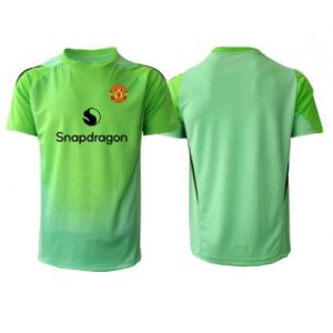Pánsky dres Manchester United 2025/26 Brankársky Zelený – Krátky Rukáv