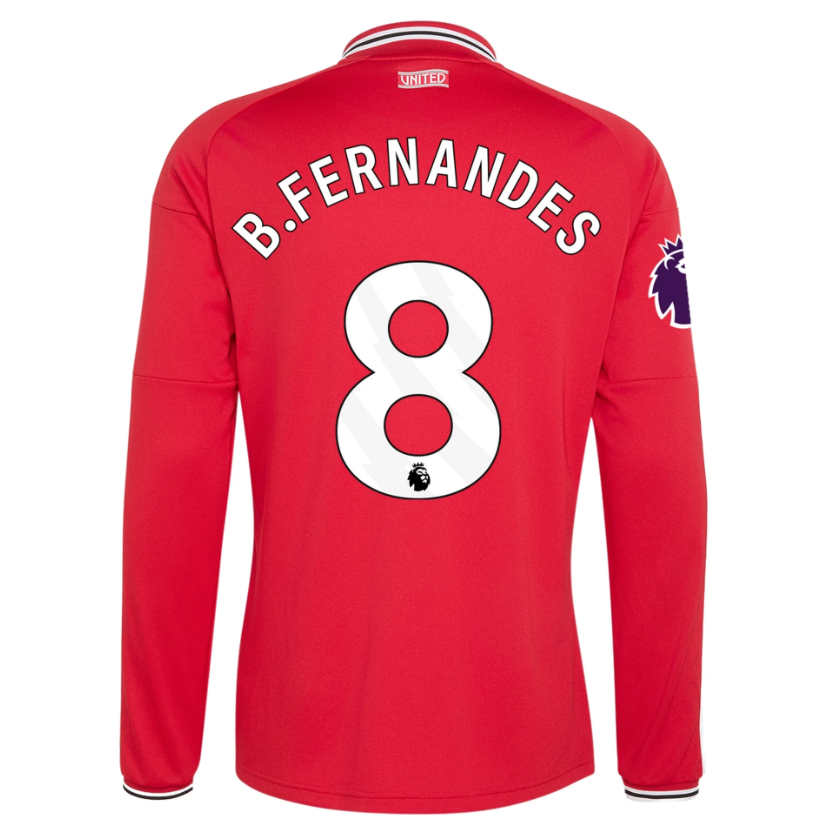 Manchester United Domáci Dres 2026/27 Bruno Fernandes 8 Pánsky Dlhý Rukáv 1 Manchester United Domáci Dres 2026/27 Bruno Fernandes 8 Pánsky Dlhý Rukáv