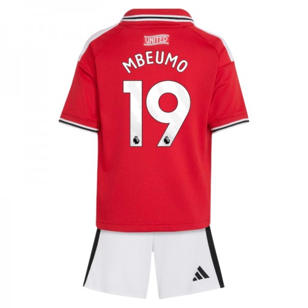 Detské Futbalový Dres Manchester United Domáci 2026/27 Bryan Mbeumo 19 Komplet 1 Detské Futbalový Dres Manchester United Domáci 2026/27 Bryan Mbeumo 19 Komplet
