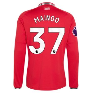Manchester United Domáci Dres 2026/27 Kobbie Mainoo 37 Pánsky Dlhý Rukáv