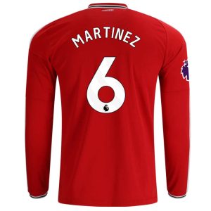 Manchester United Domáci Dres 2026/27 Lisandro Martínez 6 Pánsky Dlhý Rukáv