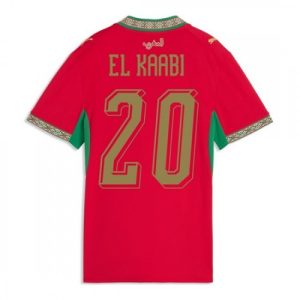 Futbalový Dres Maroko Domáci MS 2026 Ayoub El Kaabi #20 Ženy