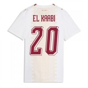Futbalový Dres Maroko Ayoub El Kaabi #20 Vonkajší MS 2026 Ženy