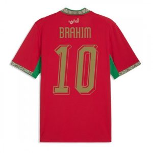 Futbalové dresy Maroko MS 2026 Brahim Diaz #10 Domáci
