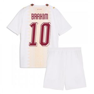Futbalový dres Maroko Vonkajší MS 2026 Brahim Diaz #10 Detský Komplet