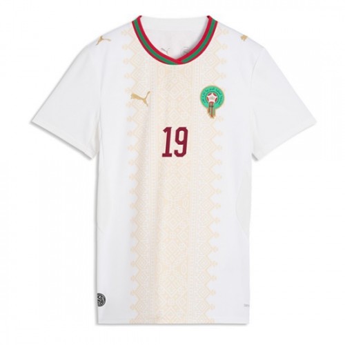 Futbalový Dres Maroko Youssef En-Nesyri #19 Vonkajší MS 2026 Ženy 2 Futbalový Dres Maroko Youssef En-Nesyri #19 Vonkajší MS 2026 Ženy – Obrázok 2