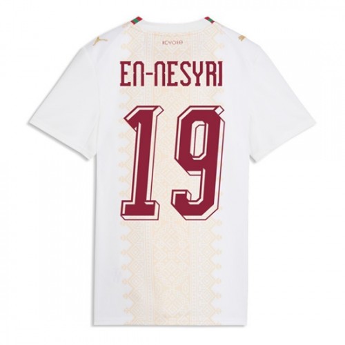 Futbalový Dres Maroko Youssef En-Nesyri #19 Vonkajší MS 2026 Ženy 1 Futbalový Dres Maroko Youssef En-Nesyri #19 Vonkajší MS 2026 Ženy