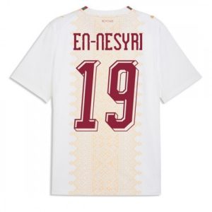 Futbalové dresy Maroko MS 2026 Youssef En-Nesyri #19 Vonkajší
