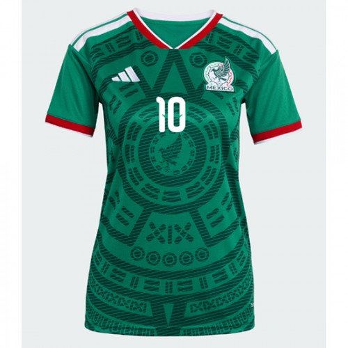 Mexiko Domáci MS 2026 Alexis Vega #10 Ženy Futbalový Dres Krátky Rukáv 2 Mexiko Domáci MS 2026 Alexis Vega #10 Ženy Futbalový Dres Krátky Rukáv – Obrázok 2