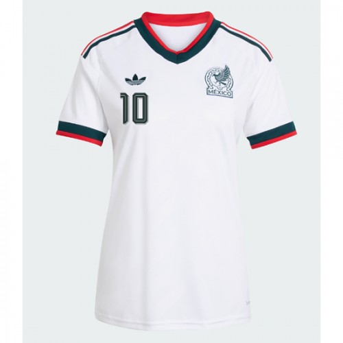 Mexiko Vonkajší MS 2026 Alexis Vega #10 Ženy Futbalový Dres Krátky Rukáv 2 Mexiko Vonkajší MS 2026 Alexis Vega #10 Ženy Futbalový Dres Krátky Rukáv – Obrázok 2