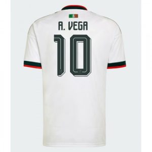 Futbalové dresy Mexiko MS 2026 Alexis Vega #10 Vonkajší Krátky Rukáv