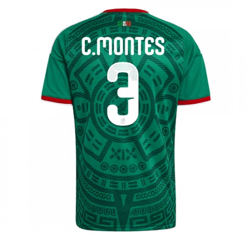 Futbalové dresy Mexiko Domáci MS 2026 Cesar Montes #3 Krátky Rukáv 1 Futbalové dresy Mexiko Domáci MS 2026 Cesar Montes #3 Krátky Rukáv