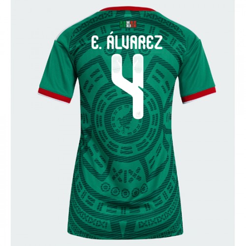 Mexiko Domáci MS 2026 Edson Alvarez #4 Ženy Futbalový Dres 1 Mexiko Domáci MS 2026 Edson Alvarez #4 Ženy Futbalový Dres