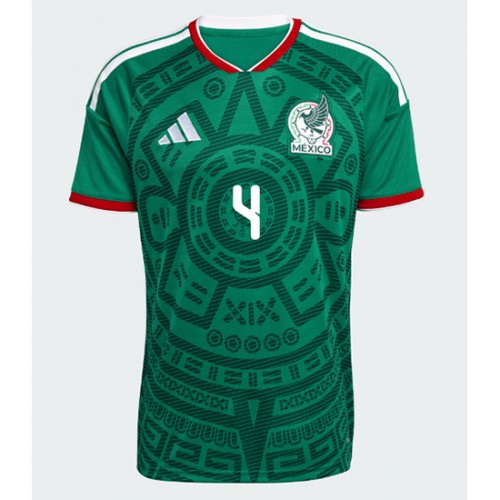 Futbalové dresy Mexiko Domáci MS 2026 Edson Alvarez #4 Krátky Rukáv 2 Futbalové dresy Mexiko Domáci MS 2026 Edson Alvarez #4 Krátky Rukáv – Obrázok 2