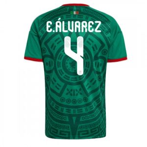Futbalové dresy Mexiko Domáci MS 2026 Edson Alvarez #4 Krátky Rukáv