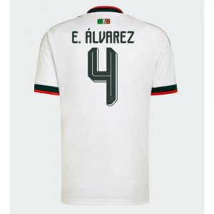 Futbalové dresy Mexiko MS 2026 Edson Alvarez #4 Vonkajší Krátky Rukáv