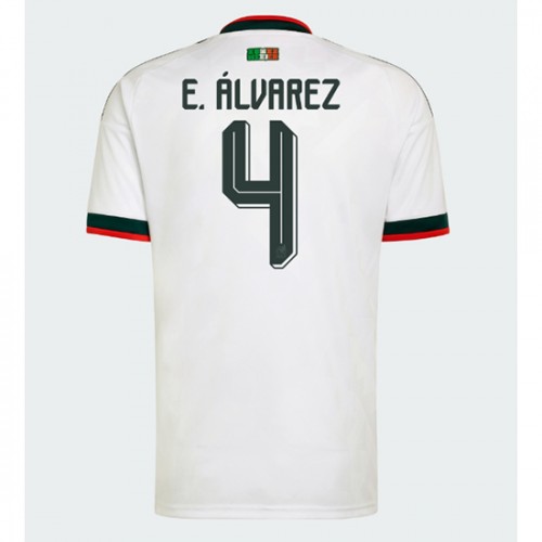 Futbalové dresy Mexiko MS 2026 Edson Alvarez #4 Vonkajší Krátky Rukáv 1 Futbalové dresy Mexiko MS 2026 Edson Alvarez #4 Vonkajší Krátky Rukáv