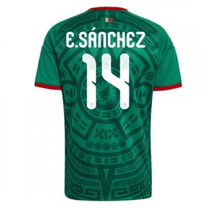 Futbalové dresy Mexiko Domáci MS 2026 Erick Sanchez #14 Krátky Rukáv