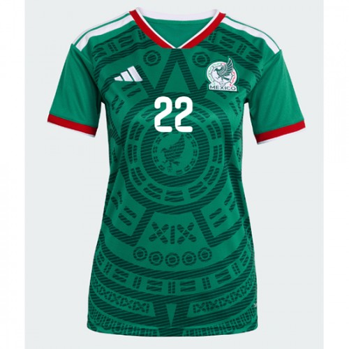 Mexiko Domáci MS 2026 Hirving Lozano #22 Ženy Futbalový Dres 2 Mexiko Domáci MS 2026 Hirving Lozano #22 Ženy Futbalový Dres – Obrázok 2