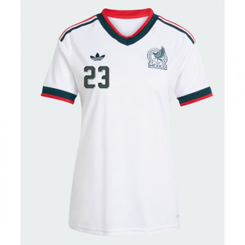 Mexiko Vonkajší MS 2026 Jesus Gallardo #23 Ženy Futbalový Dres Krátky Rukáv 2 Mexiko Vonkajší MS 2026 Jesus Gallardo #23 Ženy Futbalový Dres Krátky Rukáv – Obrázok 2
