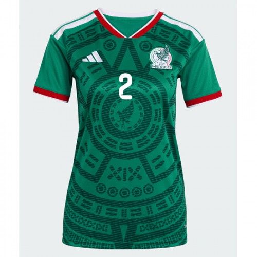 Mexiko Domáci MS 2026 Jorge Sanchez #2 Ženy Futbalový Dres Krátky Rukáv 2 Mexiko Domáci MS 2026 Jorge Sanchez #2 Ženy Futbalový Dres Krátky Rukáv – Obrázok 2