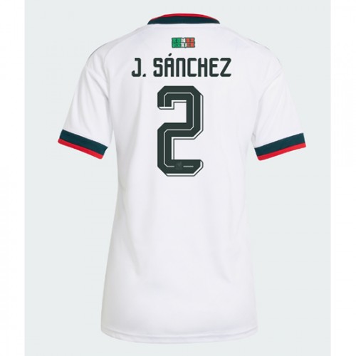 Mexiko Vonkajší MS 2026 Jorge Sanchez #2 Ženy Futbalový Dres Krátky Rukáv 1 Mexiko Vonkajší MS 2026 Jorge Sanchez #2 Ženy Futbalový Dres Krátky Rukáv