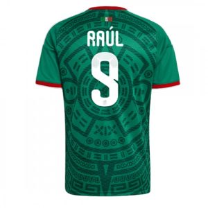 Futbalové dresy Mexiko Domáci MS 2026 Raul Jimenez #9 Krátky Rukáv