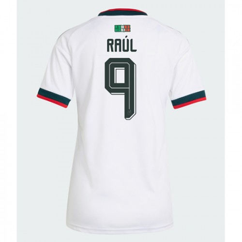 Mexiko Vonkajší MS 2026 Raul Jimenez #9 Ženy Futbalový Dres Krátky Rukáv 1 Mexiko Vonkajší MS 2026 Raul Jimenez #9 Ženy Futbalový Dres Krátky Rukáv