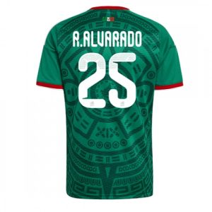 Futbalové dresy Mexiko Domáci MS 2026 Roberto Alvarado #25 Krátky Rukáv