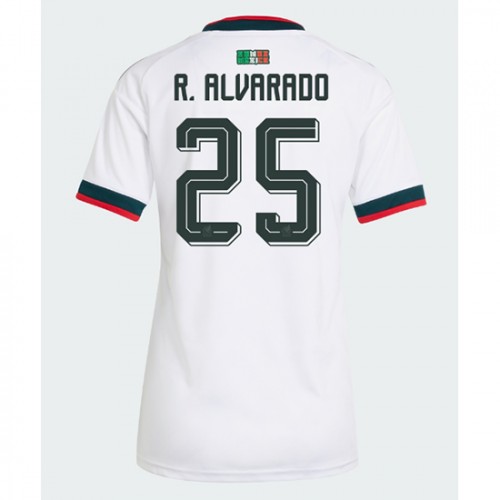 Mexiko Vonkajší MS 2026 Roberto Alvarado #25 Ženy Futbalový Dres Krátky Rukáv 1 Mexiko Vonkajší MS 2026 Roberto Alvarado #25 Ženy Futbalový Dres Krátky Rukáv