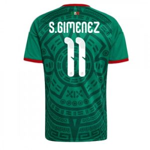 Futbalové dresy Mexiko Domáci MS 2026 Santiago Gimenez #11 Krátky Rukáv
