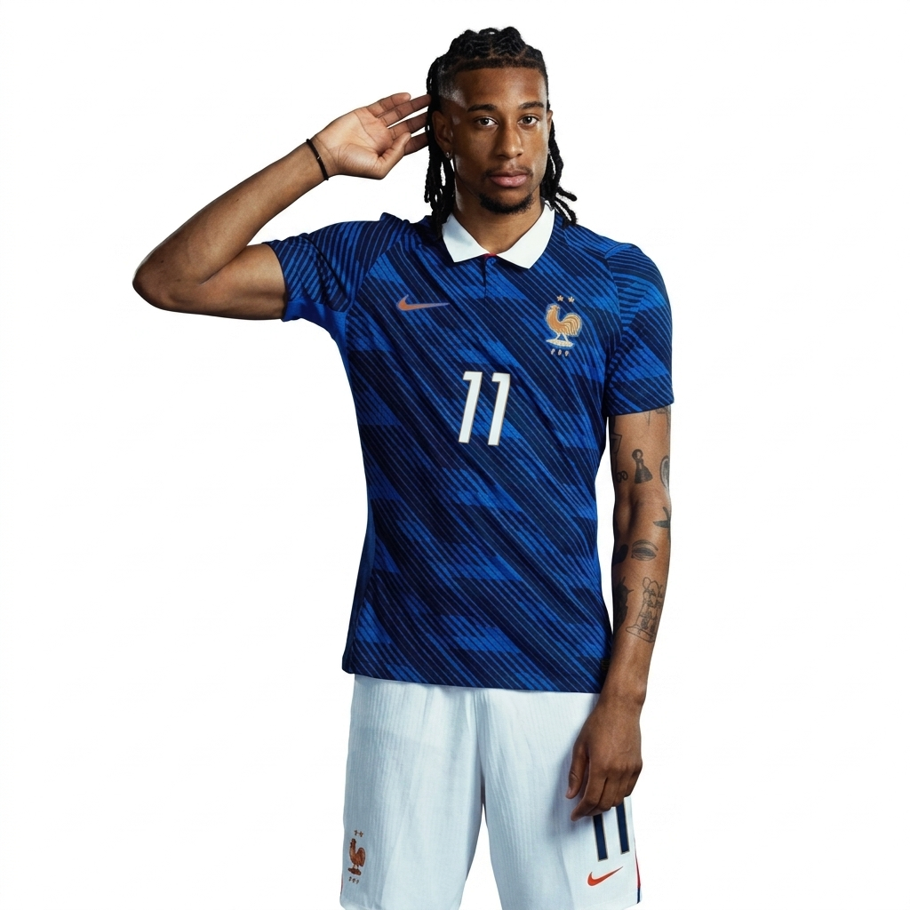 Pánsky Futbalový dres Francúzsko MS 2026 Preč Komplet Michael Olise 11 1 Pánsky Futbalový dres Francúzsko MS 2026 Preč Komplet Michael Olise 11