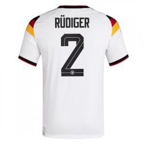 Futbalové dresy Nemecko MS 2026 Domáci Antonio Rudiger #2