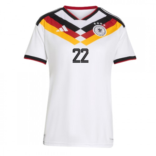 Nemecko MS 2026 David Raum #22 Domáci Ženy Futbalový Dres 2 Nemecko MS 2026 David Raum #22 Domáci Ženy Futbalový Dres – Obrázok 2
