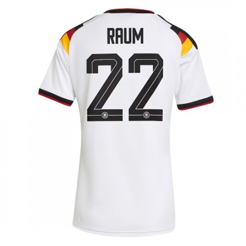 Nemecko MS 2026 David Raum #22 Domáci Ženy Futbalový Dres 1 Nemecko MS 2026 David Raum #22 Domáci Ženy Futbalový Dres