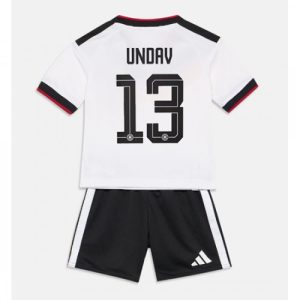 Detský futbalový dres Nemecko MS 2026 Domáci Deniz Undav #13 Komplet
