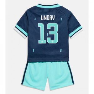 Detský futbalový dres Nemecko MS 2026 Vonkajší Deniz Undav #13 Komplet
