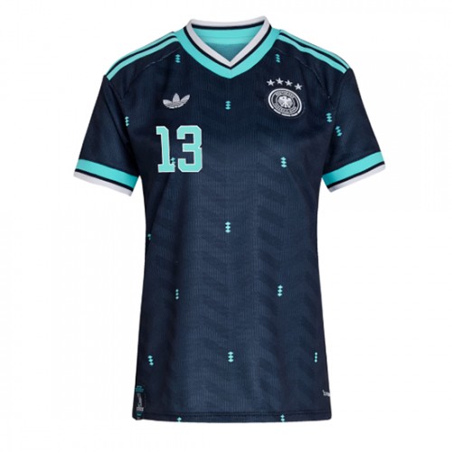 Nemecko MS 2026 Deniz Undav #13 Vonkajší Ženy Futbalový Dres 2 Nemecko MS 2026 Deniz Undav #13 Vonkajší Ženy Futbalový Dres – Obrázok 2