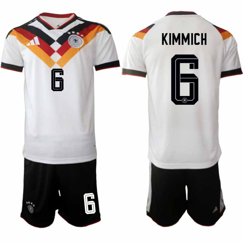 Herrenk Football-Set Deutschland Heim-WM 2026 – Joshua Kimmich #6 2 Pánsky futbalový komplet Nemecko Domáci MS 2026 – Joshua Kimmich #6 – Bild 2