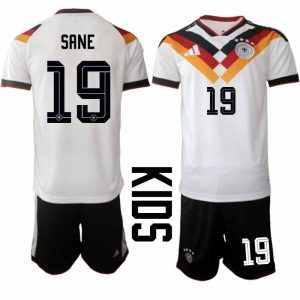 Detský futbalový komplet Deutschland Heim-WM 2026 – Leroy Sané #19