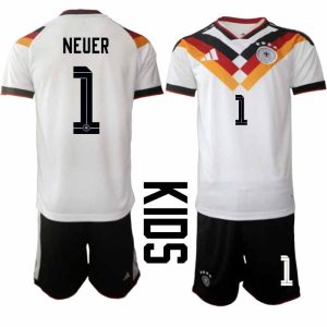 Detský futbalový komplet Deutschland Heim-WM 2026 – Manuel Neuer #1