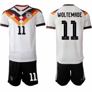 Herrenkleidung Fußballkit Deutschland Heim-WM 2026 – Nick Woltemade #11