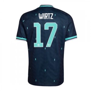 Futbalové dresy Nemecko MS 2026 Florian Wirtz #17 Vonkajší