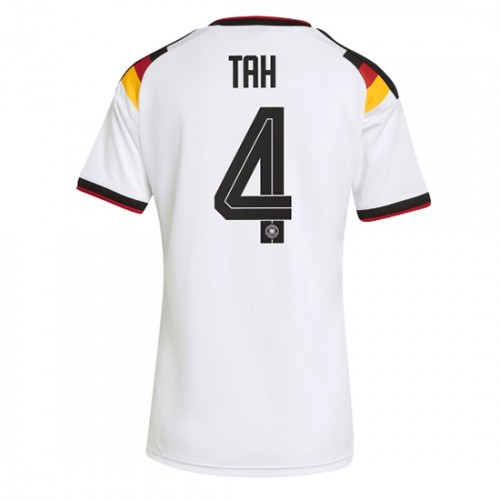Nemecko MS 2026 Jonathan Tah #4 Domáci Ženy Futbalový Dres 1 Nemecko MS 2026 Jonathan Tah #4 Domáci Ženy Futbalový Dres