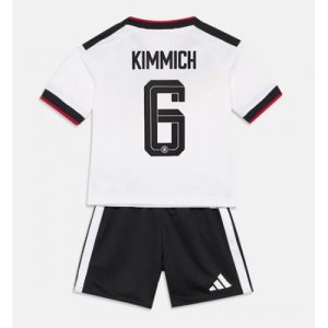 Detský futbalový dres Nemecko MS 2026 Domáci Joshua Kimmich #6 Komplet