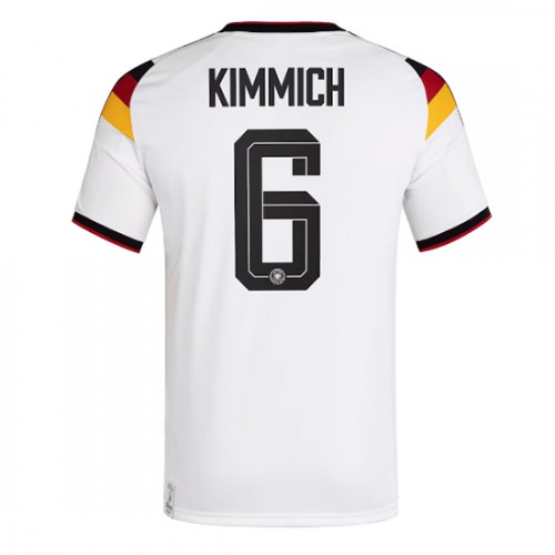Futbalové dresy Nemecko MS 2026 Domáci Joshua Kimmich #6 1 Futbalové dresy Nemecko MS 2026 Domáci Joshua Kimmich #6