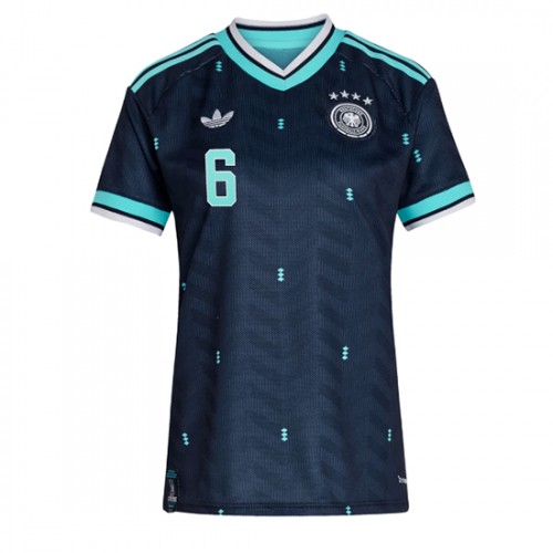Nemecko MS 2026 Joshua Kimmich #6 Vonkajší Ženy Futbalový Dres 2 Nemecko MS 2026 Joshua Kimmich #6 Vonkajší Ženy Futbalový Dres – Obrázok 2